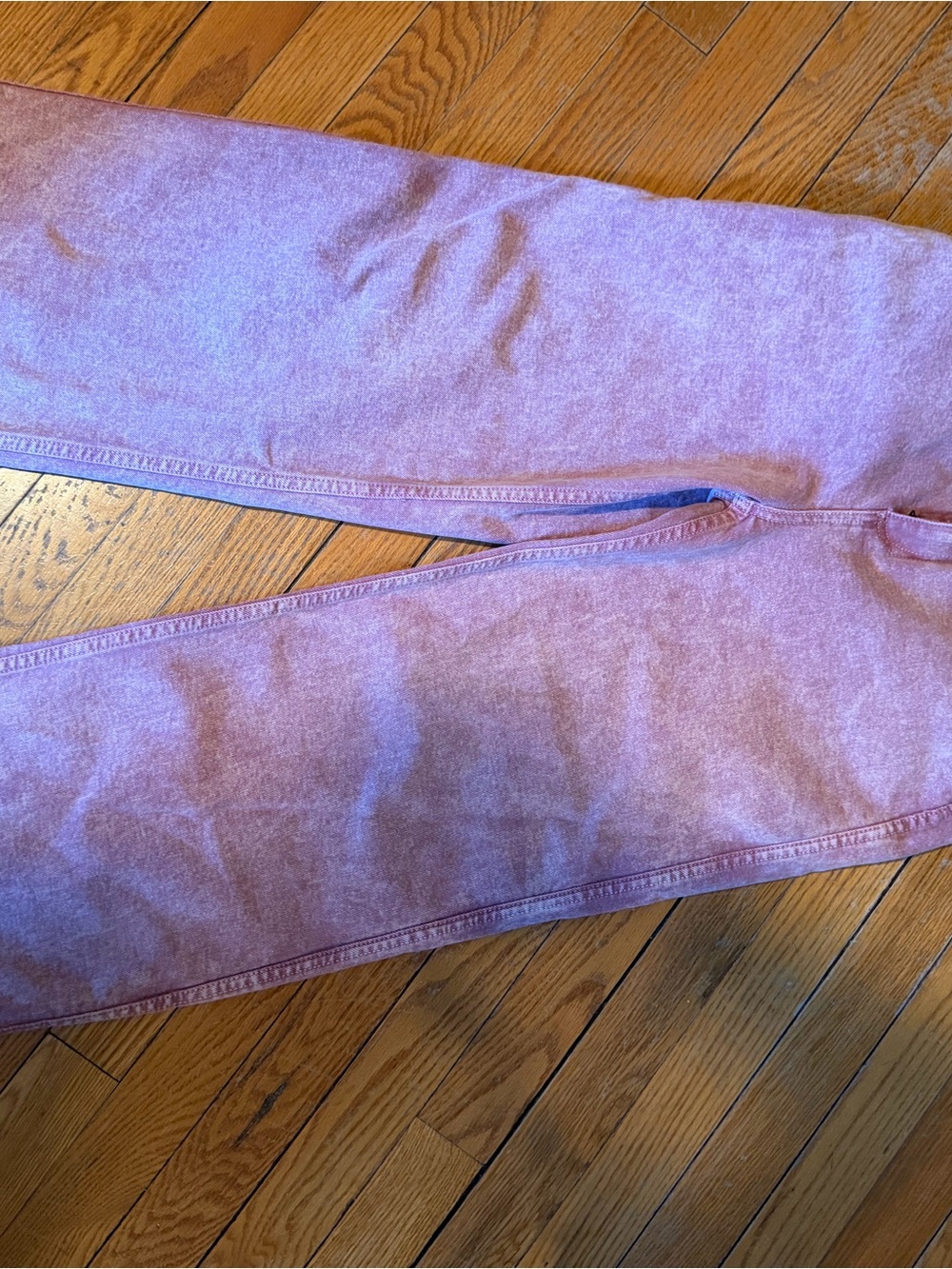 Sezane le crop Cropped Straight-Leg Jeans in rose - Picture 5 of 7